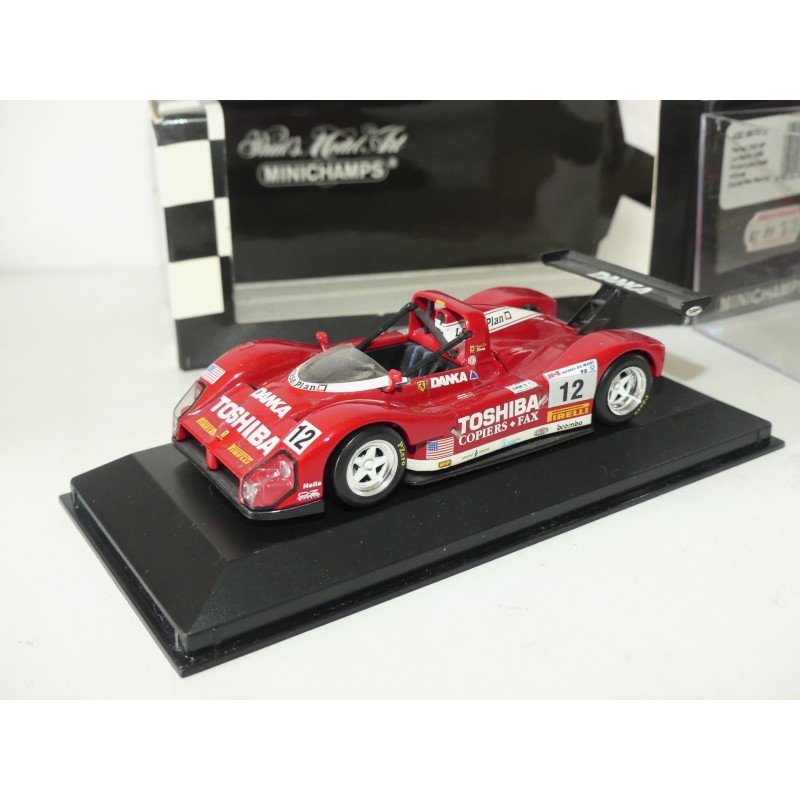 FERRARI 333 SP NÂ°12 LE MANS 1998 MINICHAMPS 1:43 8Ã¨me 1er Cat