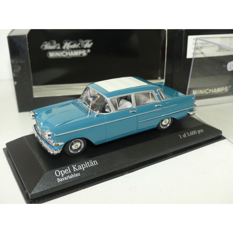 OPEL KAPITAN 1959-63 Turquoise MINICHAMPS 1:43