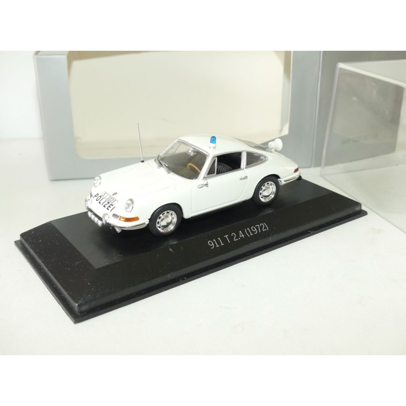 PORSCHE 911 COUPE T 2.4 1972 POLIZEI MINICHAMPS 1:43