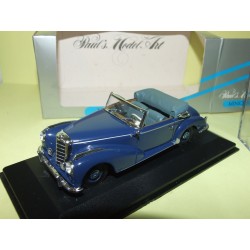 MERCEDES 300 S CABRIOLET 1951-1955 Blue Bleu MINICHAMPS 1:43