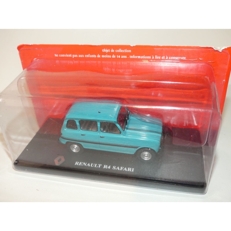 RENAULT 4 SAFARI Bleu IXO PRESSE 1:43