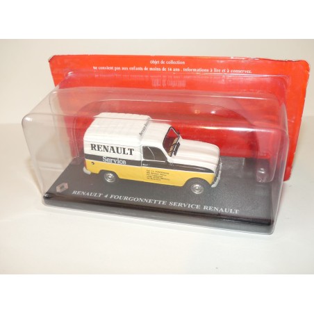 RENAULT 4 FOURGONNETTE Service Renault IXO PRESSE 1:43