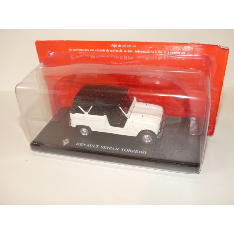 RENAULT 4 L SINPAR TORPEDO IXO PRESSE 1:43