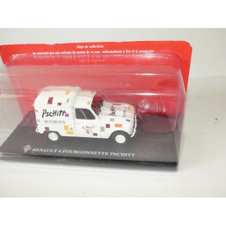 RENAULT 4 FOURGONNETTE PSCHITT BONBON IXO PRESSE 1:43