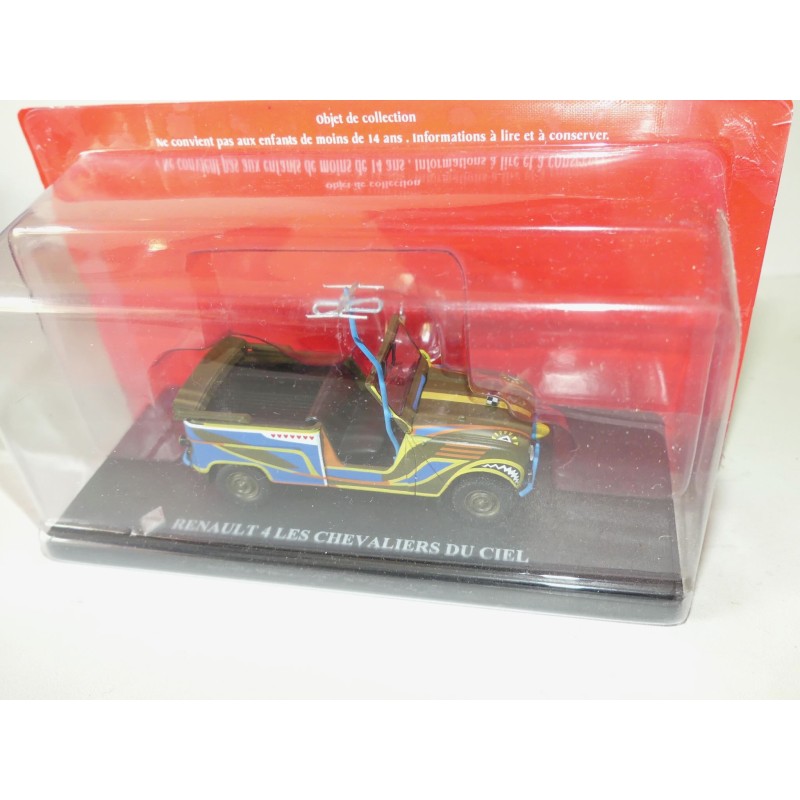 RENAULT 4 LES CHEVALIERS DU CIEL IXO PRESSE 1:43