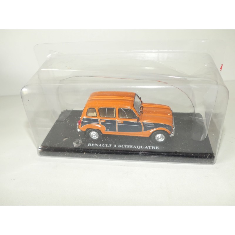 RENAULT 4 SUISSAQUATRE IXO PRESSE 1:43