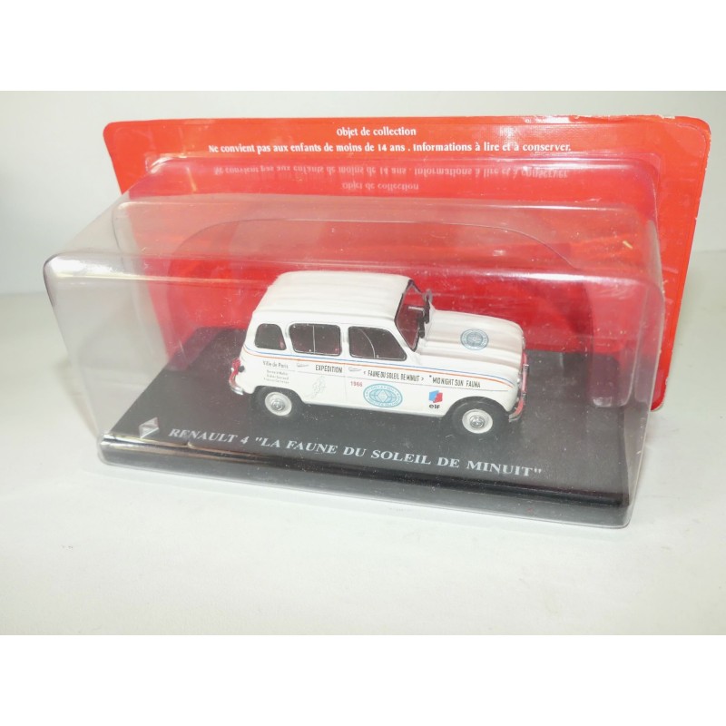 RENAULT 4 LA FAUNE DU SOLEIL DE MINUIT IXO PRESSE 1:43
