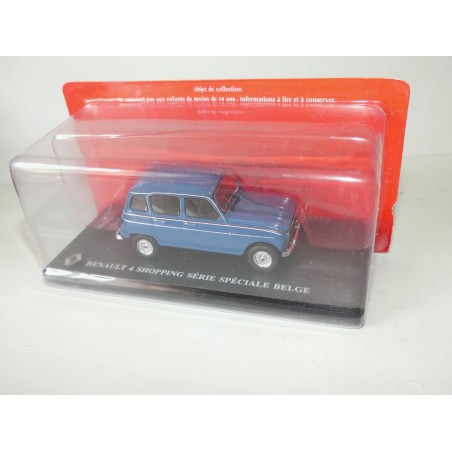 RENAULT 4 SHOPPING SERIE SPECIALE BELGE IXO PRESSE 1:43