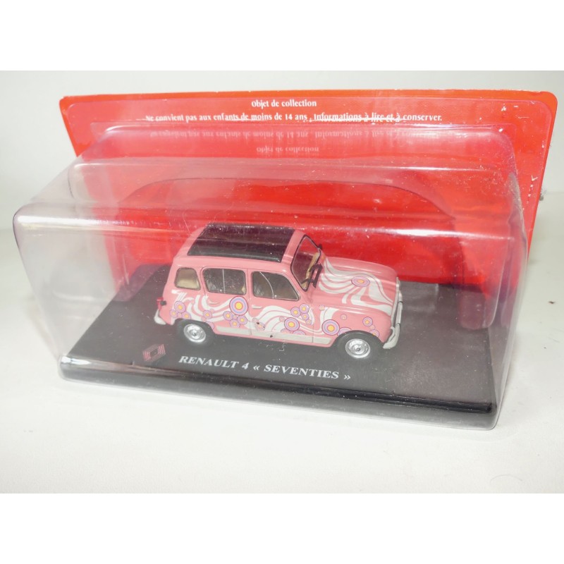 RENAULT 4 SEVENTIES IXO PRESSE 1:43