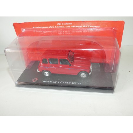RENAULT 4 CARTE JEUNE IXO PRESSE 1:43