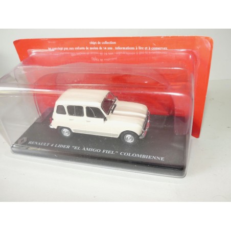 RENAULT 4 LIDER EL AMIGO FIEL COLOMBIENNE IXO PRESSE 1:43