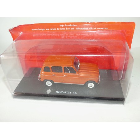 RENAULT 4 L 1961 Orange IXO PRESSE 1:43