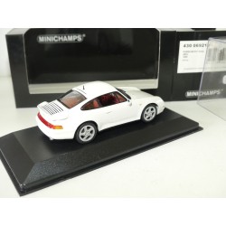 PORSCHE 911 TURBO 993 1995 Blanc MINICHAMPS 1:43