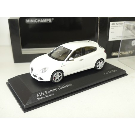 ALFA ROMEO GIULIETTA 2010 Blanc MINICHAMPS 1:43