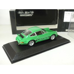 PORSCHE 911 CARRERA RSR 1973 Vert MINICHAMPS 1:43