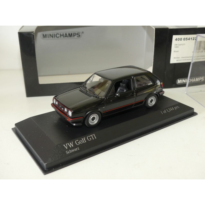 VW GOLF GTi II 1985 Noir MINICHAMPS 1:43