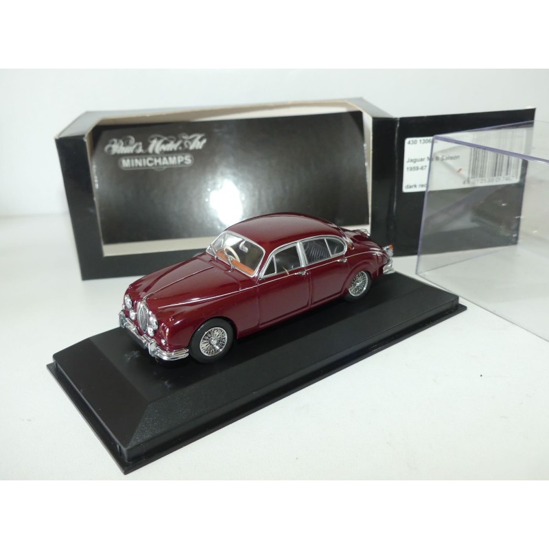 JAGUAR MK II SALOON 1959-67 Bordeaux MINICHAMPS 1:43