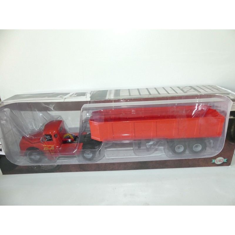 CAMION RENAULT FAINEANT (1950-1955) Grand Moulins Paris SEMI REMORQUE ALTAYA 1:43