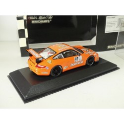 PORSCHE 911 GT3 CUP N°97 SEBRING 2007 T. PAPADOPOULOS MINICHAMPS 1:43 JAGERMEIFTER