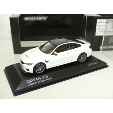 BMW M4 GTS 2016 Blanc MINICHAMPS 1:43