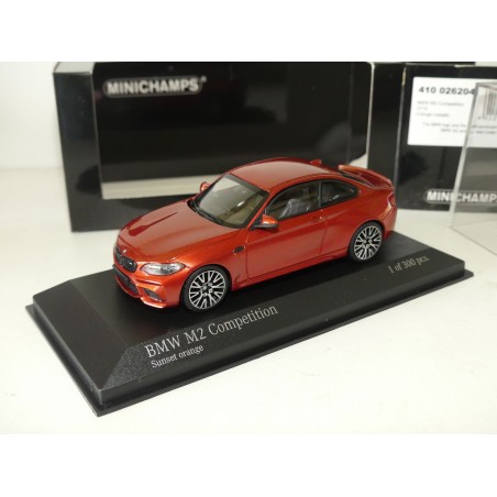 BMW M2 COMPETITION 2019 Orange MINICHAMPS 1:43