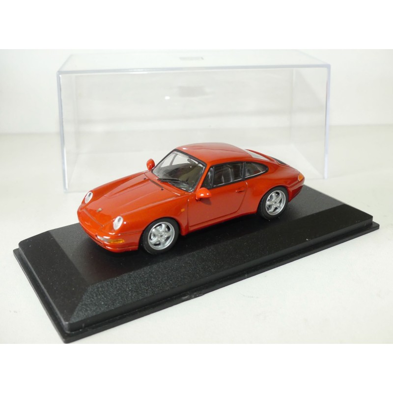 PORSCHE 911 CARRERA 993 1993 Orange MINICHAMPS 1:43