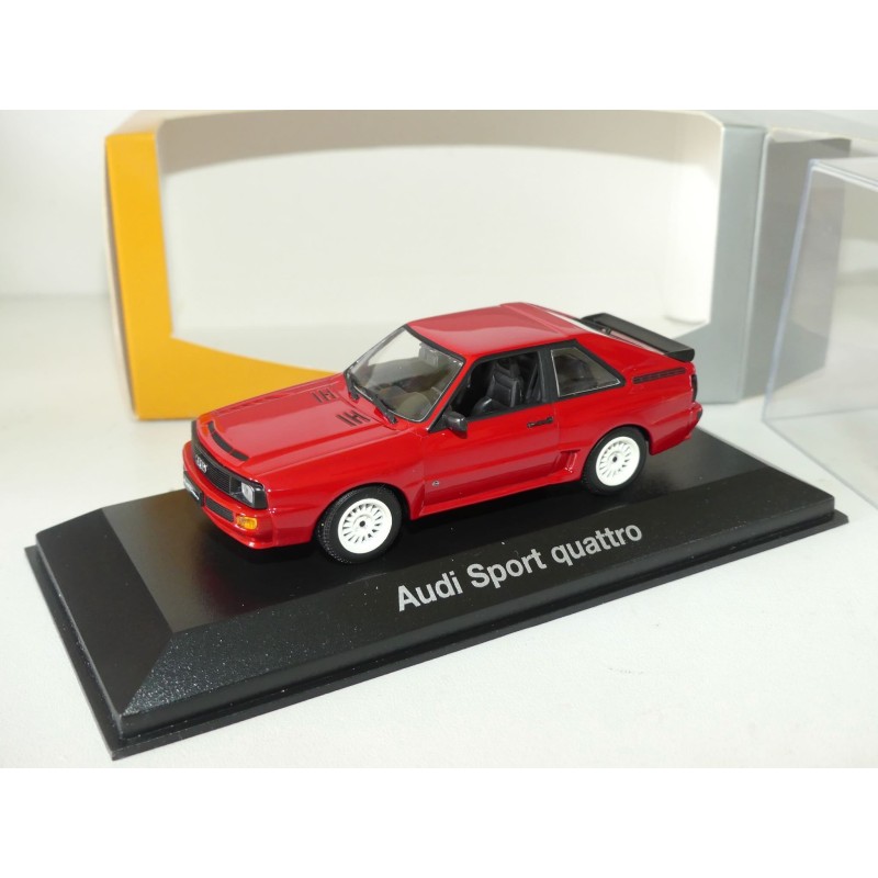 AUDI SPORT QUATTRO 1984 Rouge MINICHAMPS 1:43