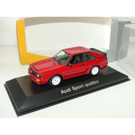 AUDI SPORT QUATTRO 1984 Rouge MINICHAMPS 1:43
