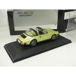 PORSCHE 911 TARGA 1977 Vert MINICHAMPS 1:43