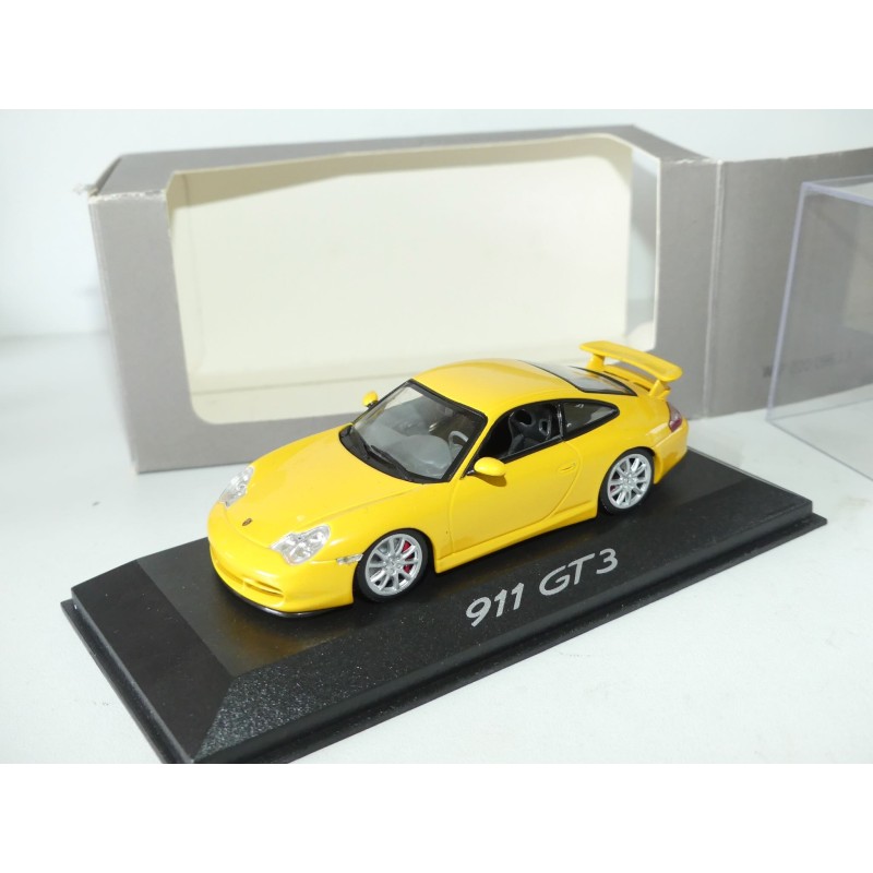 PORSCHE 911 GT3 996 Jaune MINICHAMPS 1:43