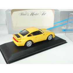 PORSCHE 911 CARRERA RS 993 1995 Jaune MINICHAMPS 1:43