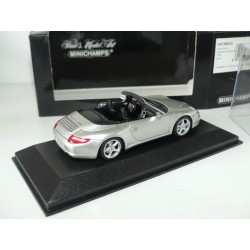 PORSCHE 911 CARRERA 4S CABRIOLET 997 2005 Gris MINICHAMPS 1:43