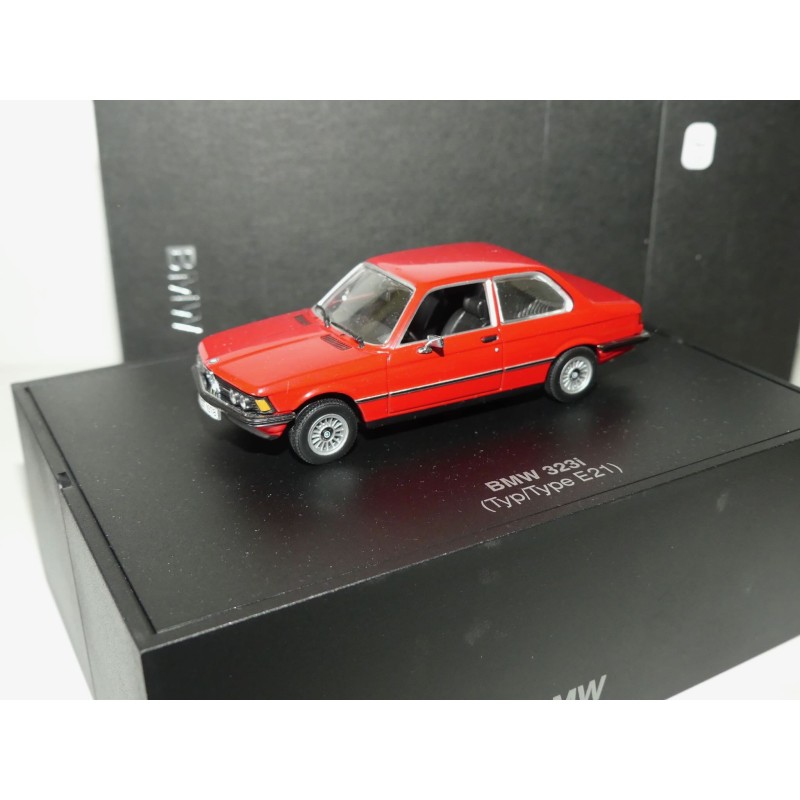 BMW 323 i E21 1975 Rouge MINICHAMPS 1:43
