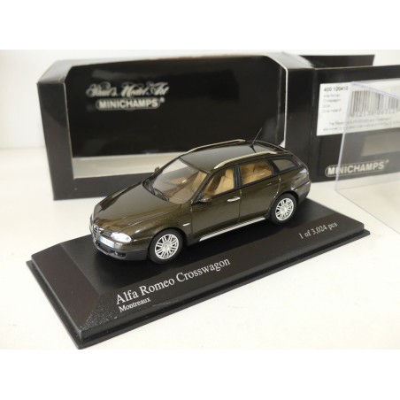 ALFA ROMEO 156 CROSSWAGEN 2004 Vert Olive MINICHAMPS 1:43