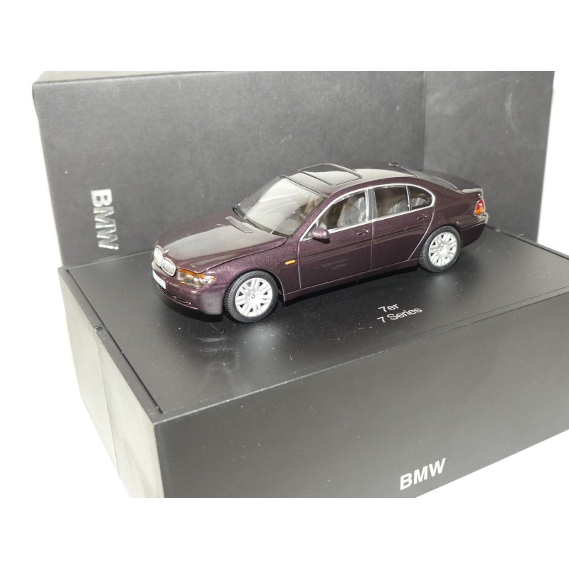 BMW SERIE 7 E65 Prune MINICHAMPS 1:43