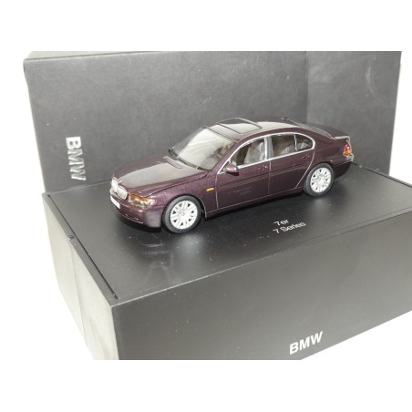 BMW SERIE 7 E65 Prune MINICHAMPS 1:43