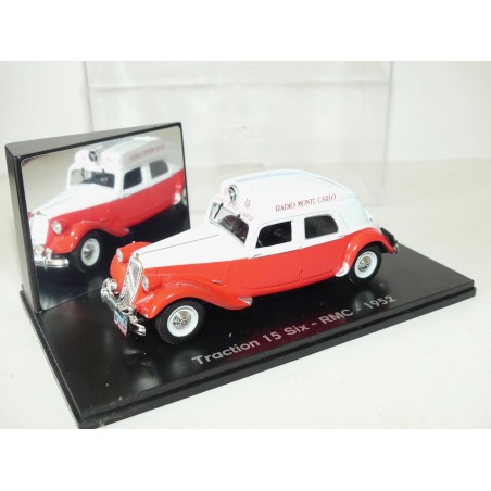CITROEN TRACTION 15 SIX RMC 1952 Tour de France UNIVERSAL HOBBIES  1:43 boite vitrine