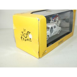 RENAULT DAUPHINE TOUR DE FRANCE 1959 Avec Vélos NOREV 1:43