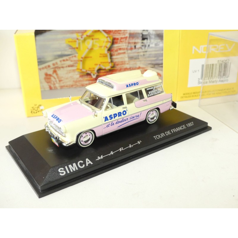 SIMCA MARLY ASPRO TOUR DE FRANCE 1957 NOREV 1:43