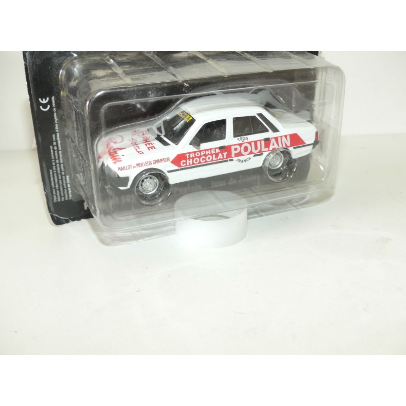 PEUGEOT 505 CHOCOLAT POULAIN TOUR DE FRANCE NOREV pour ATLAS 1:43 