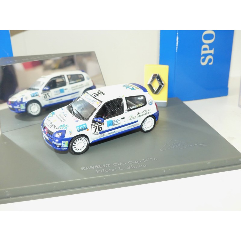 RENAULT CLIO V6 TROPHY NÂ°53 P. THIRION UNIVERSAL HOBBIES 1:43