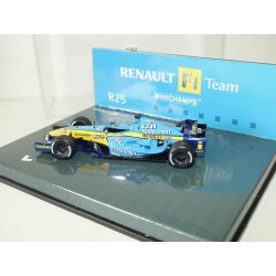 RENAULT F1 TEAM R25 GP 2005 F. ALONSO MINICHAMPS 1:43