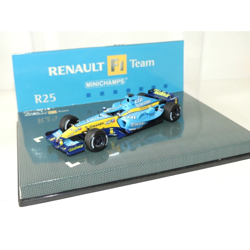 RENAULT F1 TEAM R25 GP 2005 F. ALONSO MINICHAMPS 1:43