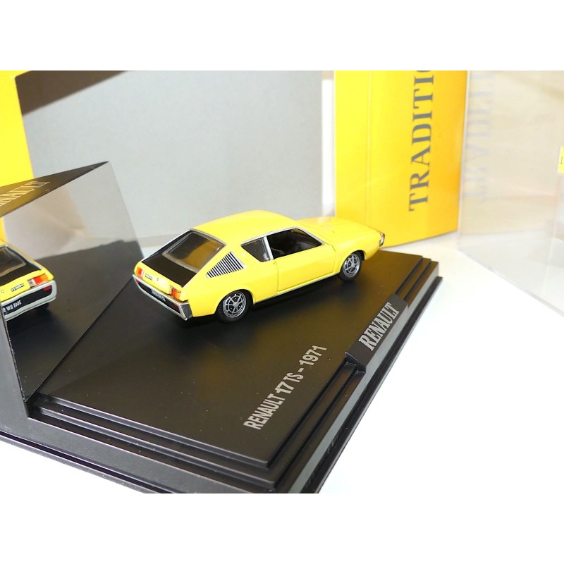 Modèle Réduit Renault 17 TS Coupé 1971 - Marque Jet-Car By Norev, échelle 1:43, Métal, Occasion