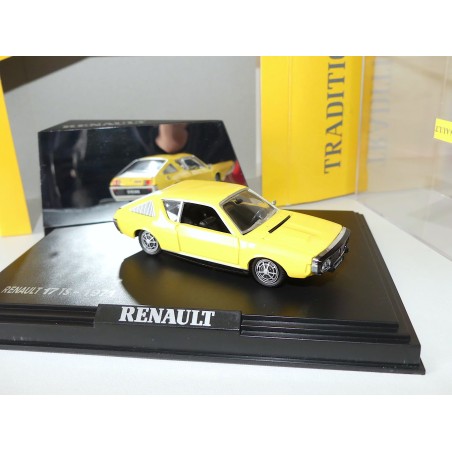 RENAULT 17 TS 1971 Jaune NOREV 1:43
