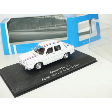 RENAULT 8 GORDINI EQUIPE DE SKI JO 1968 ATLAS 1:43
