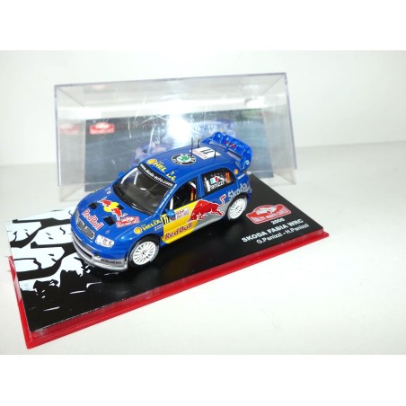 SKODA FABIA WRC RALLYE MONTE CARLO 2006 PANIZZI ALTAYA 1:43 10ème