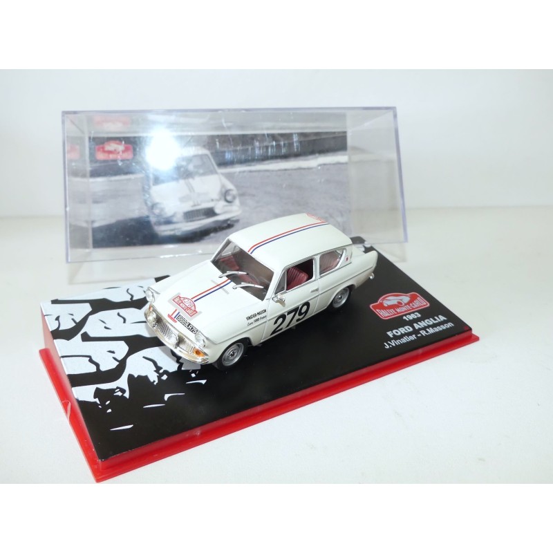 FORD ANGLIA RALLYE MONTE CARLO 1963 VINATIER ALTAYA 1:43