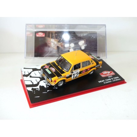 SEAT 124 D S 1800 ZANINI MONTE CARLO 1977 ALTAYA 1:43 3ème