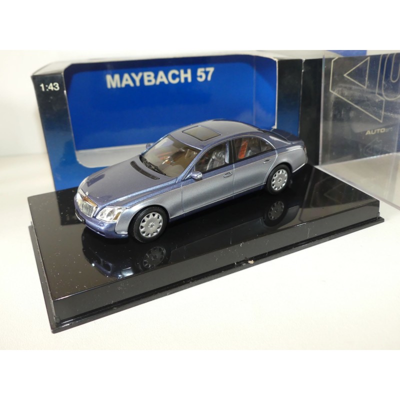MAYBACH 57 SWB Cote dâ€™Azur Bleu Blue LIMOUSINE AUTOART 1:43